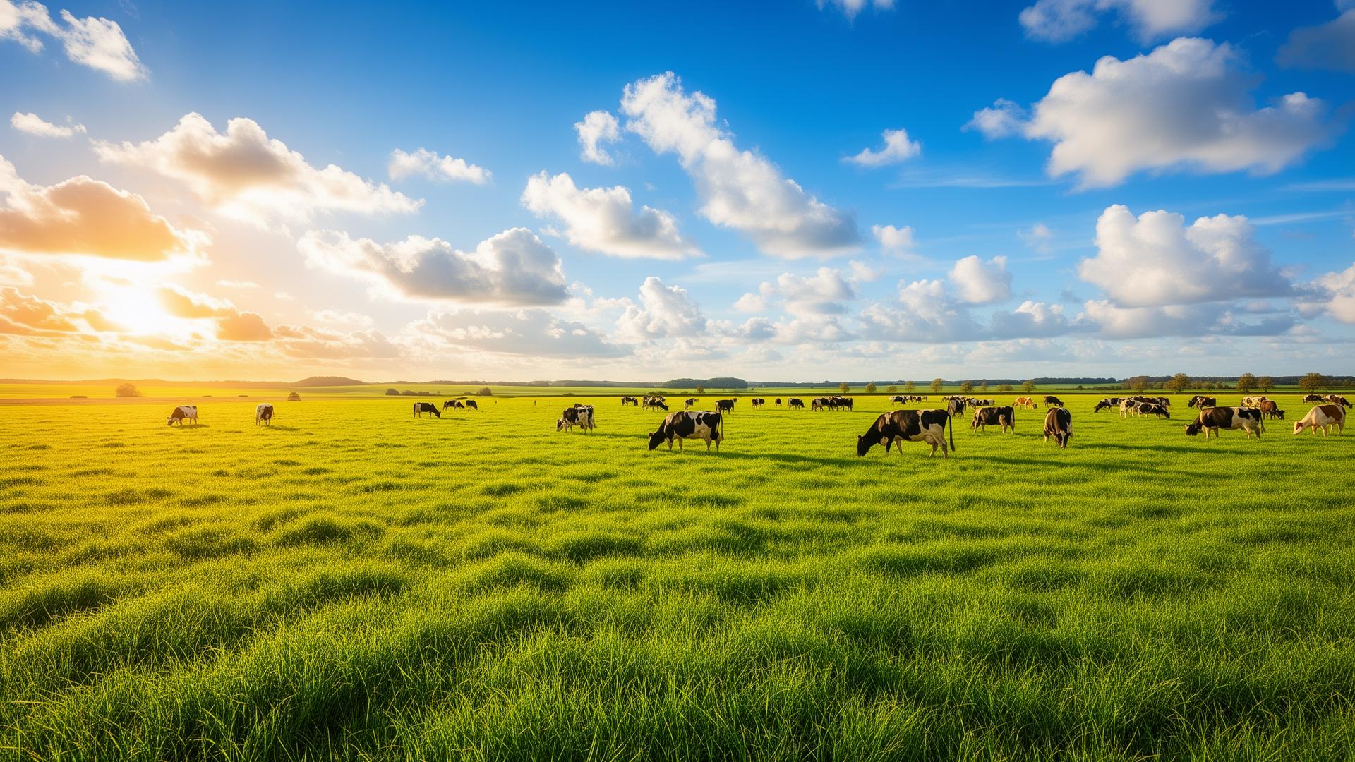 Pastura verde de alta calidad en Paraguay